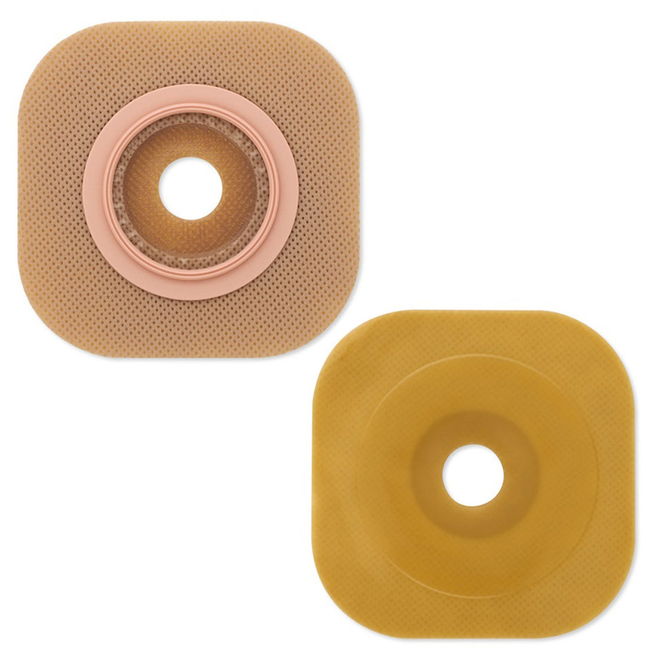 FlexWear Ostomy Barrier-"Ostomy Barrier FlexWear Trim to Fit, Standard Wear Without Tape 57 mm Flange Red Code System Up To 3-1/4 Inch Opening"