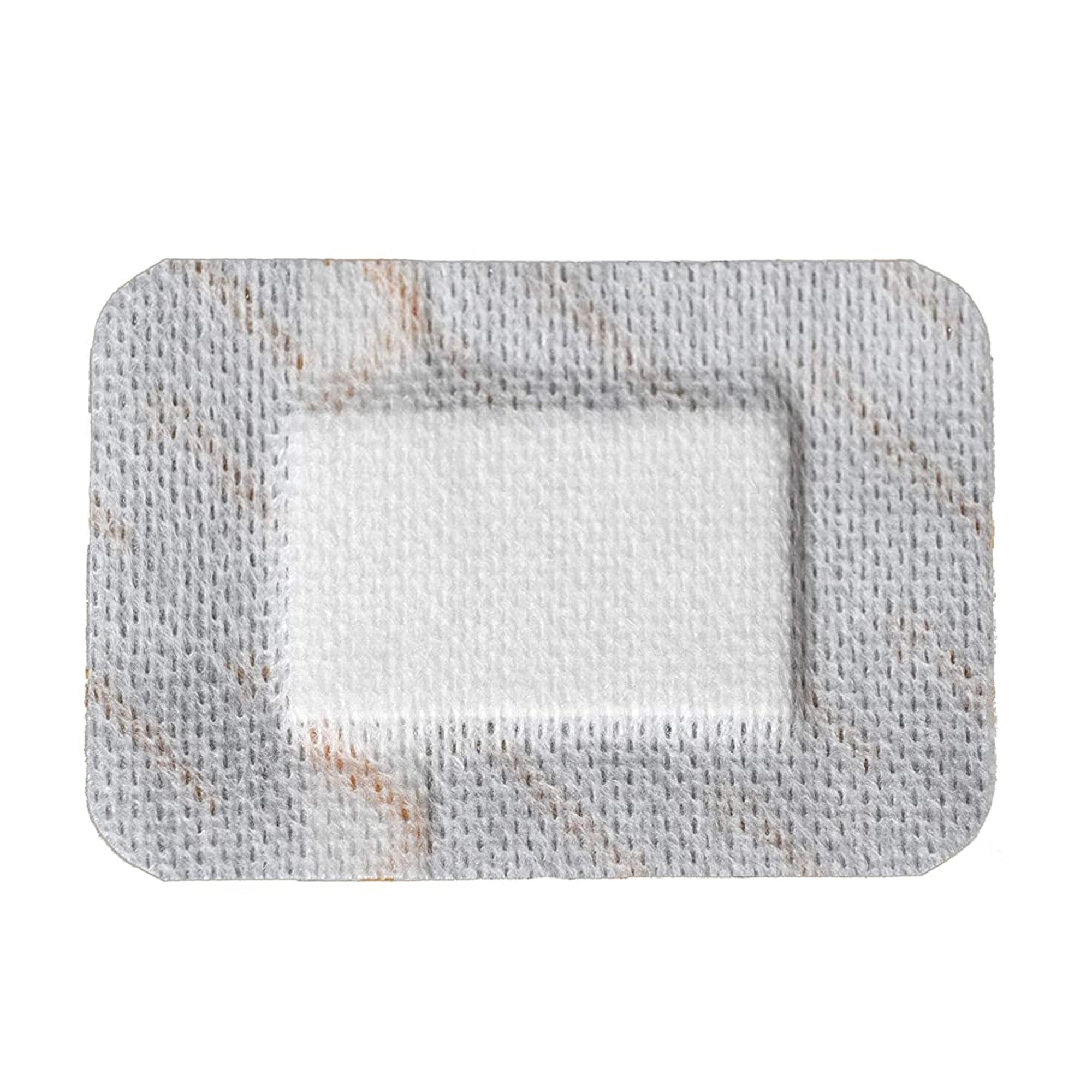 Primapore White Adhesive Dressing, 2 x 3 Inch-Island Dressing Primapore 2 X 3 Inch Rectangle Sterile