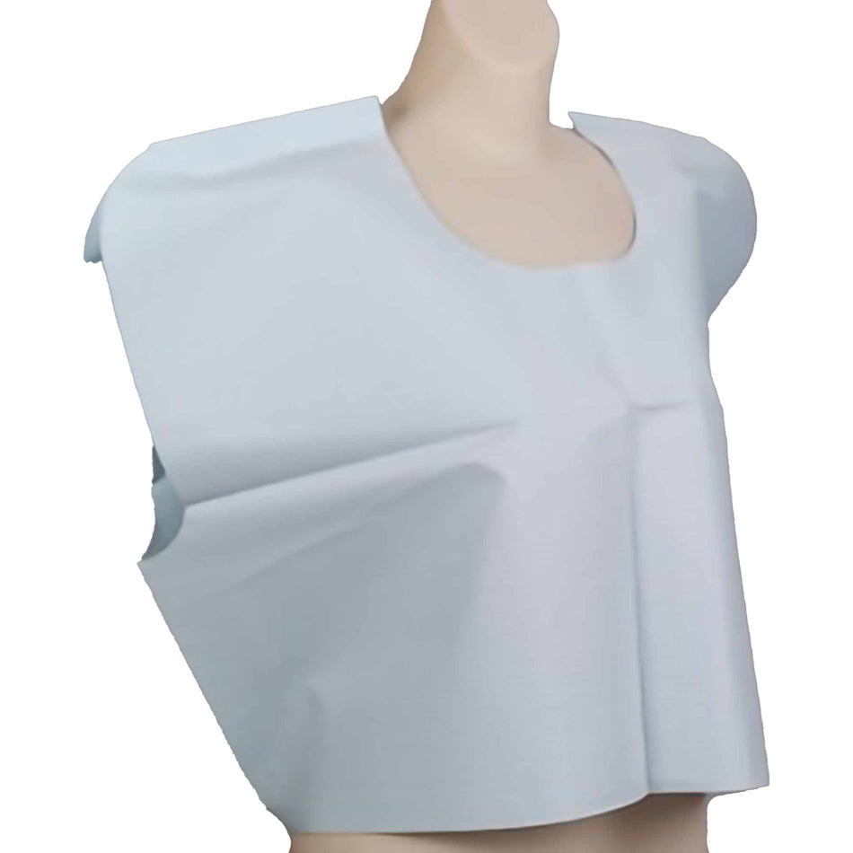 Tidi Products Exam Cape, X-Large-Exam Cape Tidi Blue X-Large Front / Back Opening Without Closure Unisex