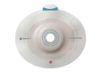SenSura® Mio Flex Convex Light Ostomy Barrier, 31 mm Stoma Opening, Red Match - Ostomy>Barriers - Coloplast