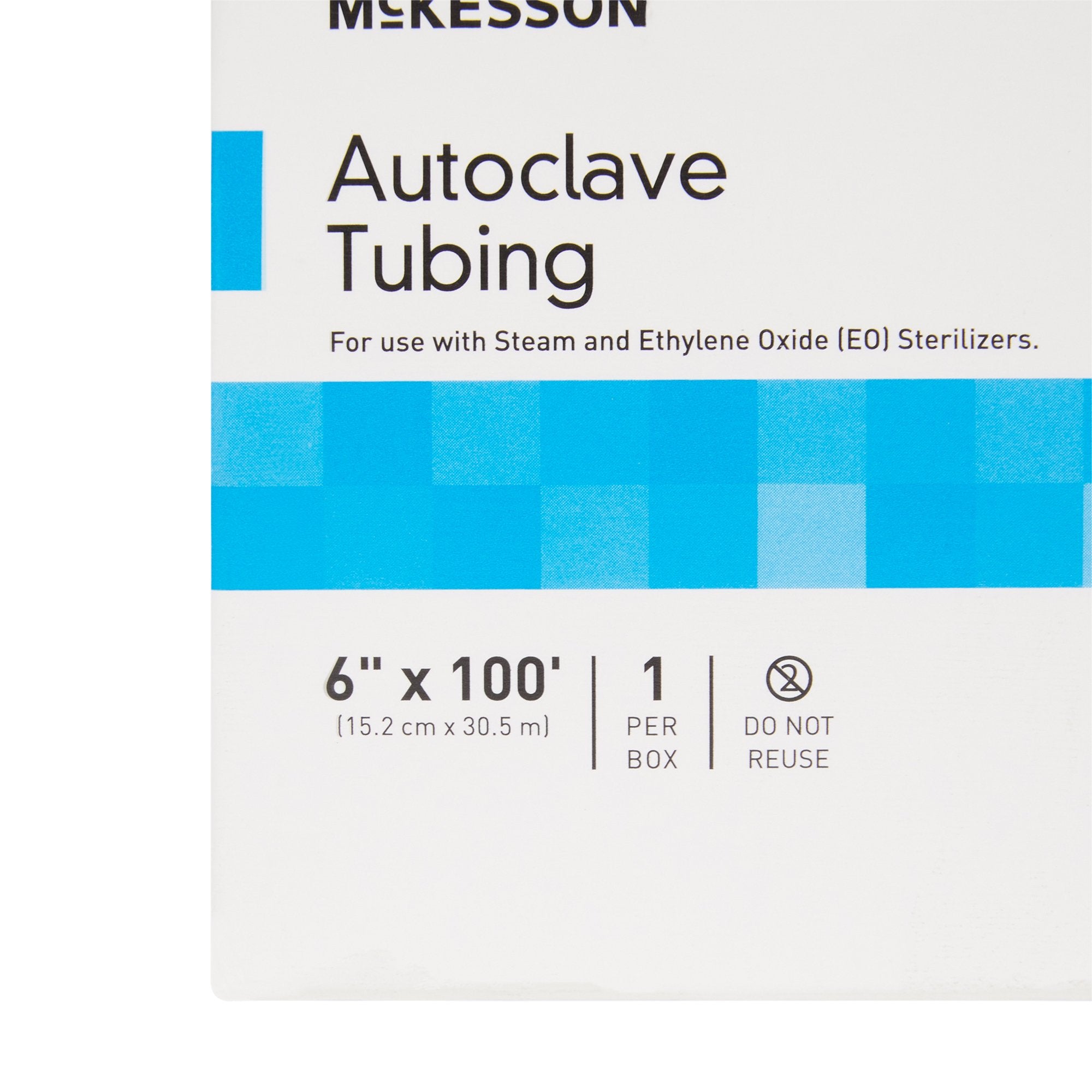 McKesson Sterilization Tubing, 6 Inch x 100 Foot-McKesson Sterilization Tubing 6 Inch X 100 Foot