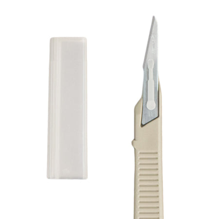 Scalpel #11 Disposable Generic 10/bx w/Safety Guard