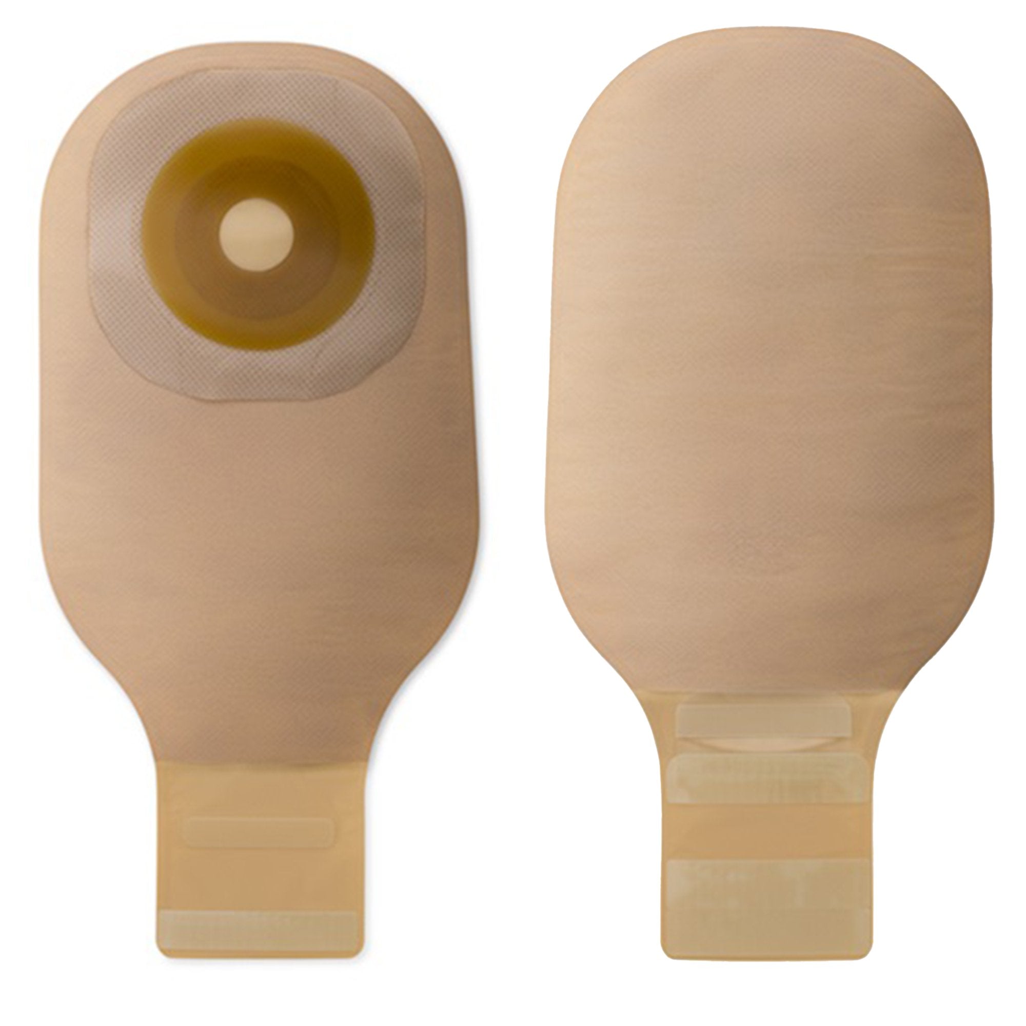 Premier Flextend One-Piece Drainable Beige Colostomy Pouch, 12-Inch Length, 1-Inch Stoma-"Colostomy Pouch Premier Flextend One-Piece System 12 Inch Length Flat, Pre-Cut 1 Inch Stoma Drainable"