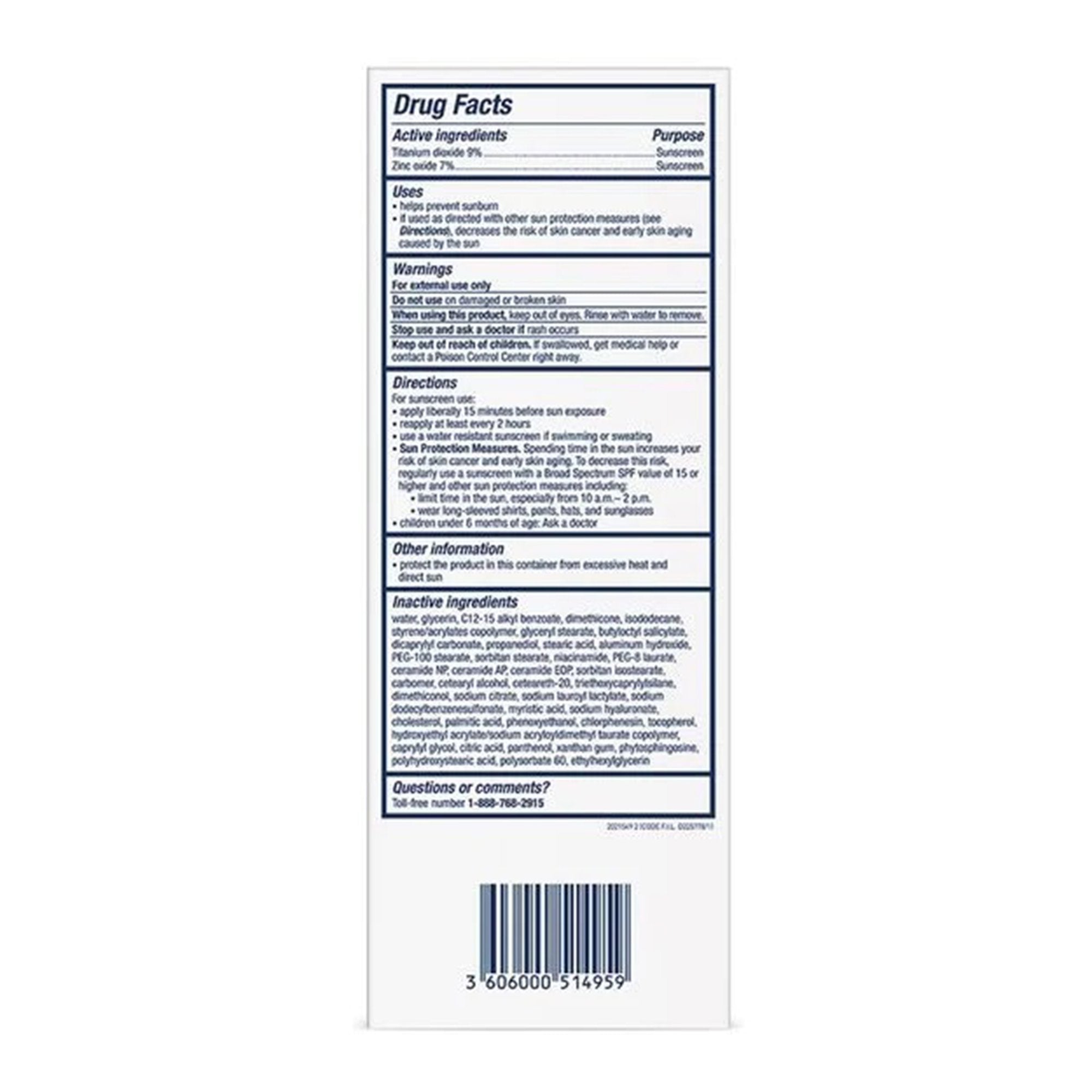 CeraVe® Hydrating Mineral Sunscreen Body SPF 50, 2.5-ounce Tube - Personal Hygiene>Skin Care>Sunscreens - Loreal USA
