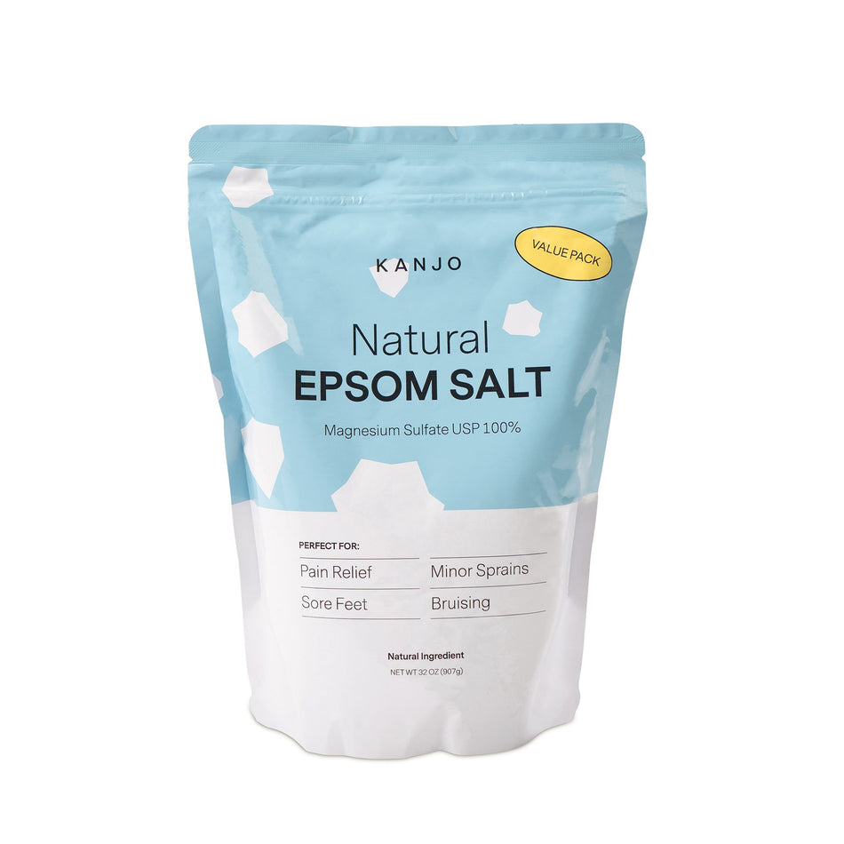 Kanjo Magnesium Sulfate Epsom Salt, 2 lb. bag-Epsom Salt Kanjo Granules 2 lbs. Pouch