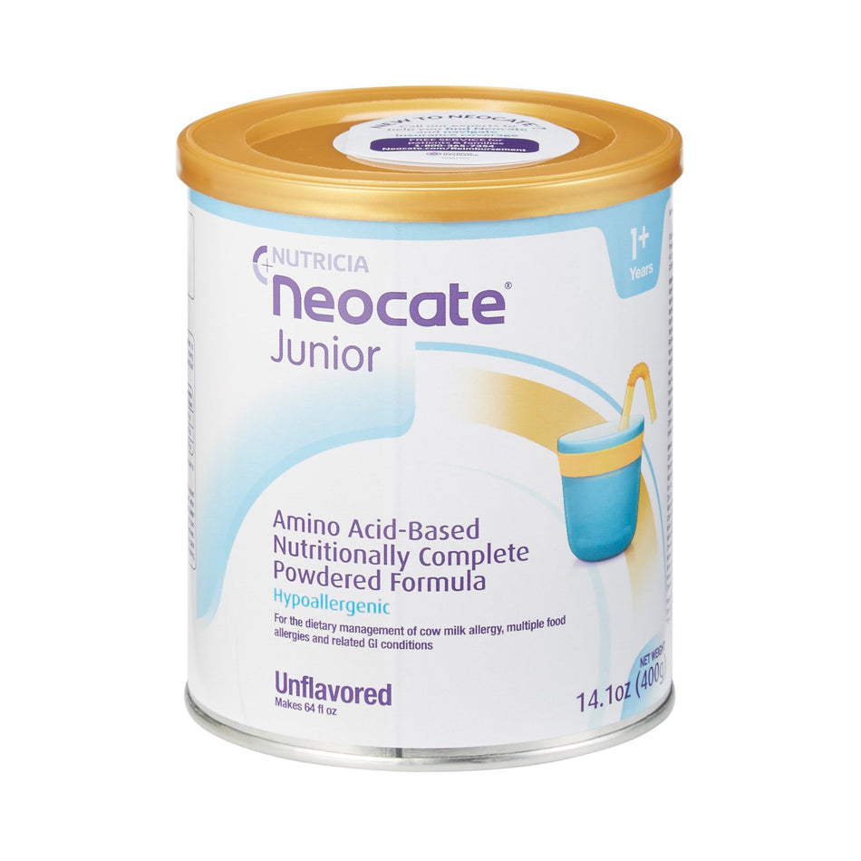 Neocate� Junior Amino Acid�Based Nutritionally Complete Powdered Formula, 14.1-ounce can-Pediatric Oral Supplement Neocate� Junior Unflavored 14.1 oz. Can Powder Amino Acid Food Allergies
