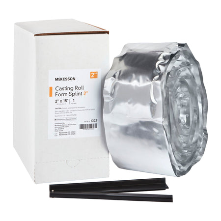 McKesson White Casting Roll Form Splints, 2 Inch x 15 Foot - Orthopedic>Casting>Cast and Splint Materials - McKesson Brand