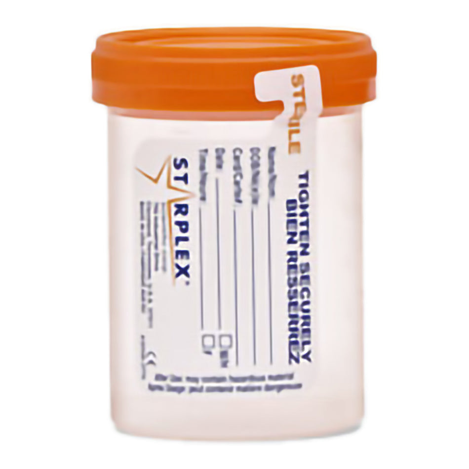 LeakBuster Specimen Container, 120 mL-Specimen Container LeakBuster 53 mm Opening 120 mL (4 oz.) Screw Cap Patient Information OR Sterile