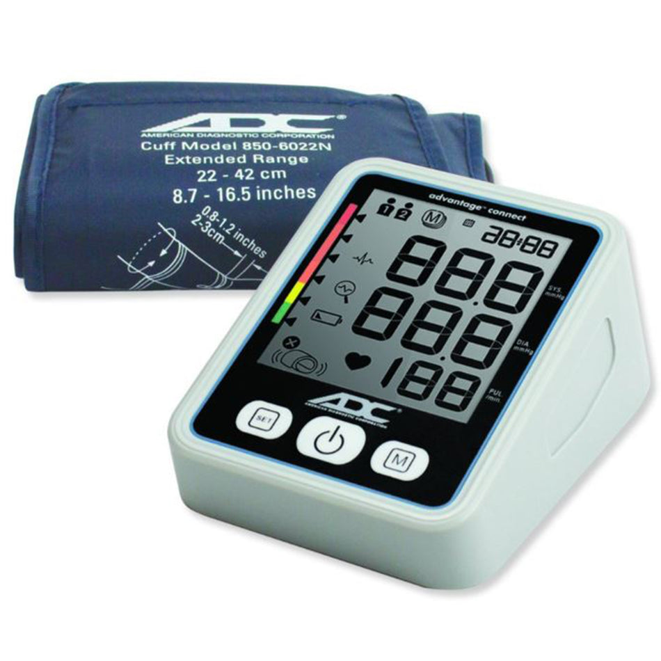Advantage Connect® 6024N Digital Blood Pressure Monitor Bluetooth Navy Blue - Diagnostic Instruments and Supplies>Blood Pr...