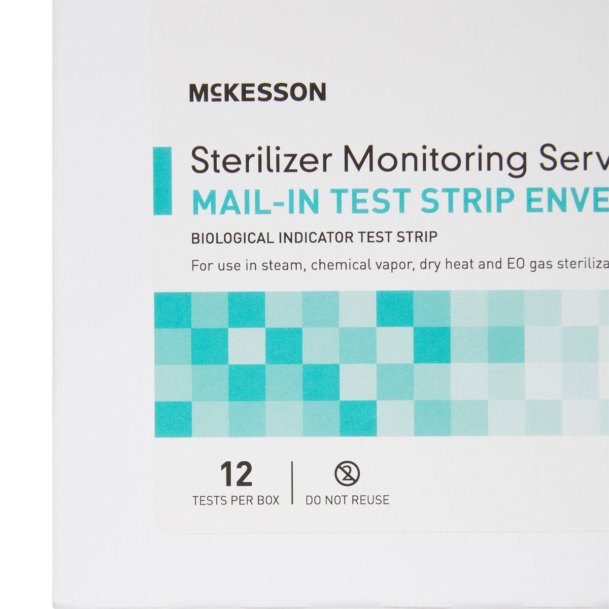 McKesson Sterilizer Monitoring Mail-In Service-McKesson Sterilizer Monitoring Mail-In Service Steam / EO Gas / Dry Heat / Chemical Vapor