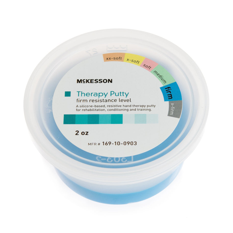McKesson Therapy Putty, Blue, Firm, 2-ounce canister-Therapy Putty McKesson Firm 2 oz.
