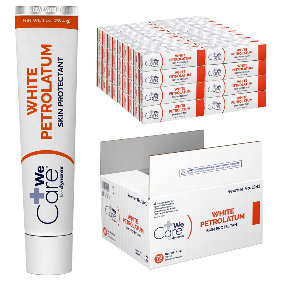 dynarex� White Petrolatum Petroleum Jelly, 1-ounce Tube-Petroleum Jelly WeCare� 1 oz. Tube NonSterile