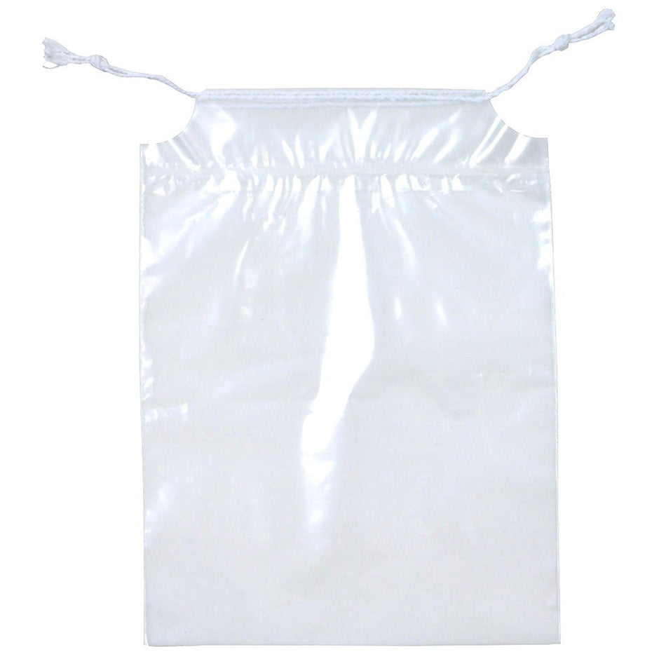 LK Polyethylene Pull-Tite Drawstring Bag, 2 Mil, 12 x 18 Inch-Reclosable Bag Pull-Tite 12 X 18 Inch LDPE Clear Drawstring Closure