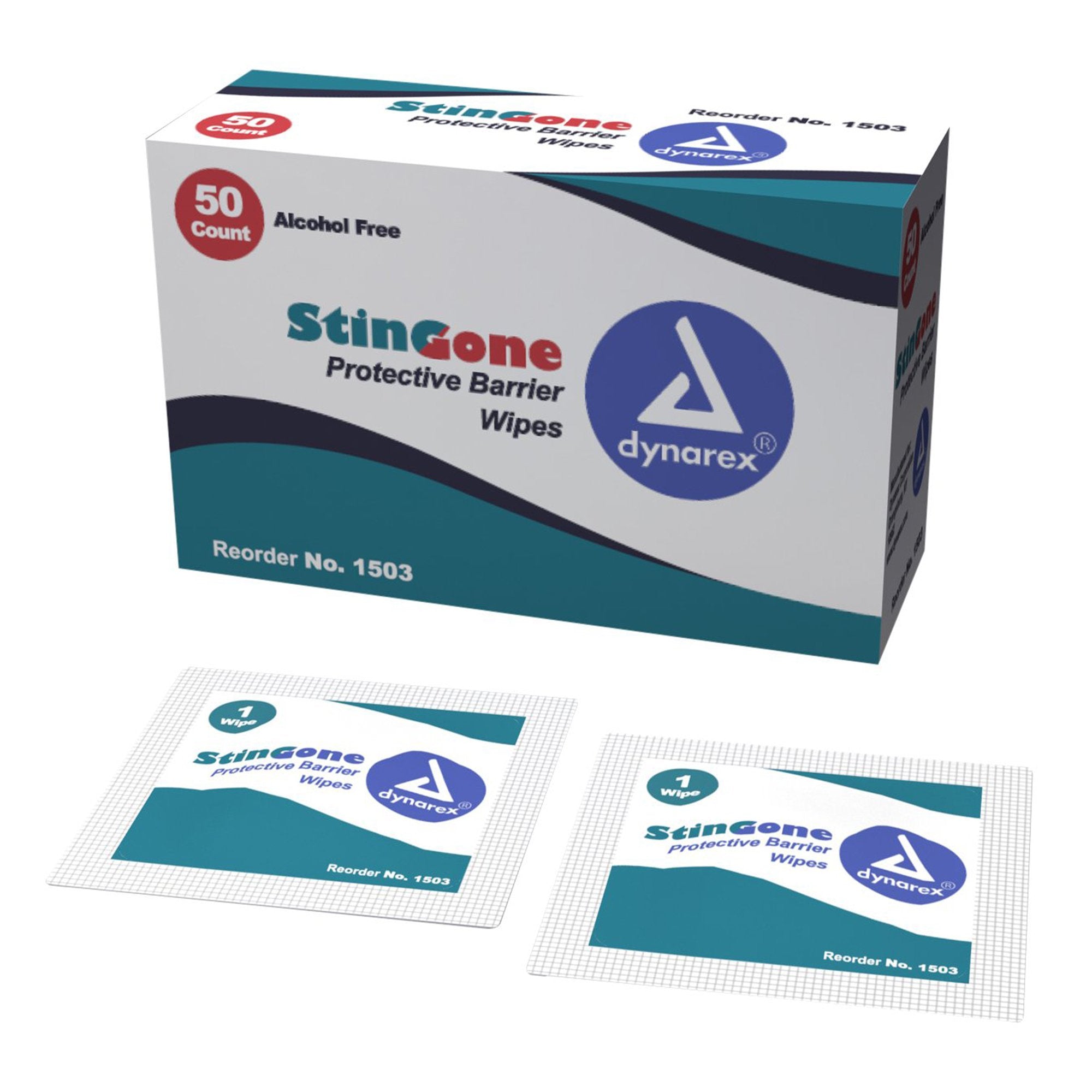 StinGone� Skin Barrier Wipe-Skin Barrier Wipe StingGone� 20% Strength Polyaminopropyl Biguanide Individual Packet NonSterile