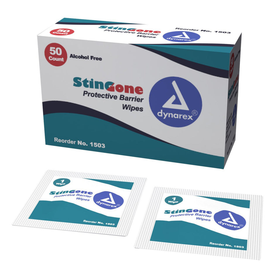 StinGone� Skin Barrier Wipe-Skin Barrier Wipe StingGone� 20% Strength Polyaminopropyl Biguanide Individual Packet NonSterile