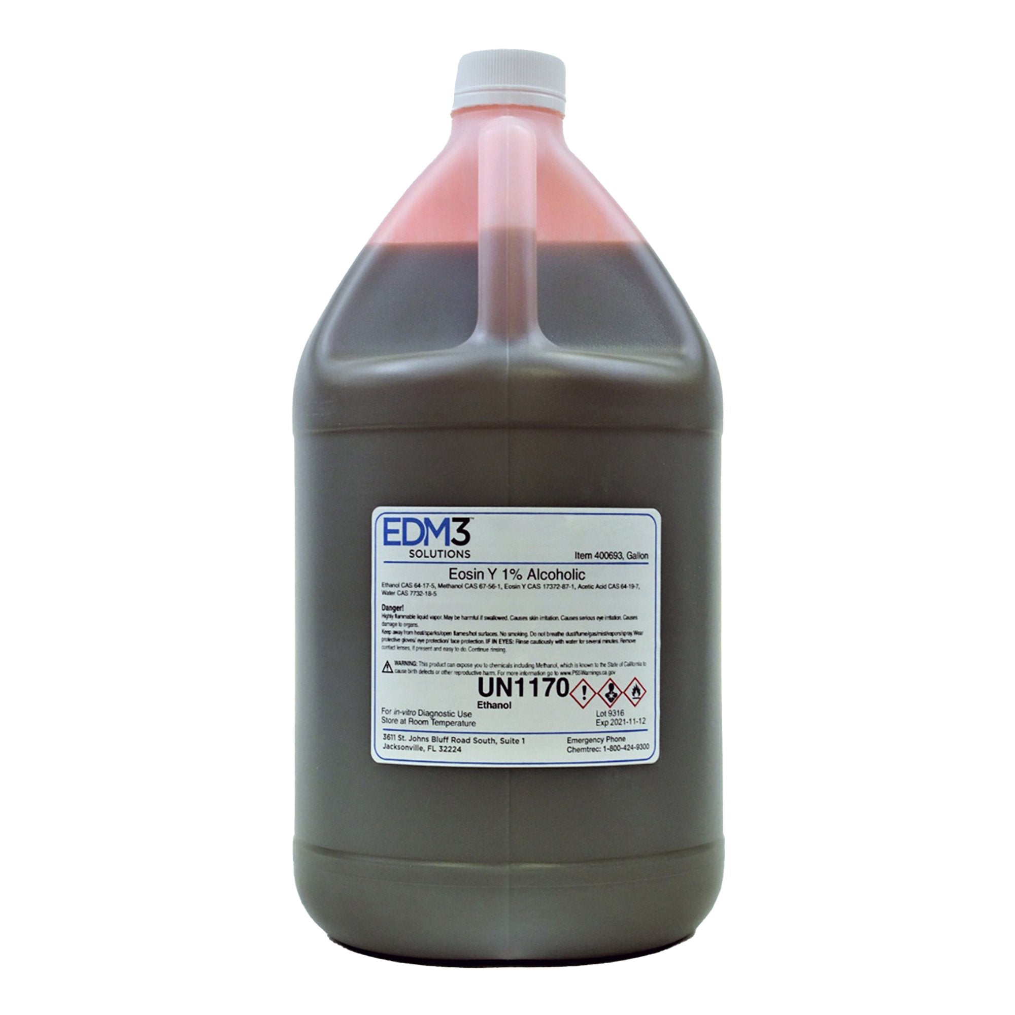 Eosin Y Stain 1% Alcoholic 1 gal.