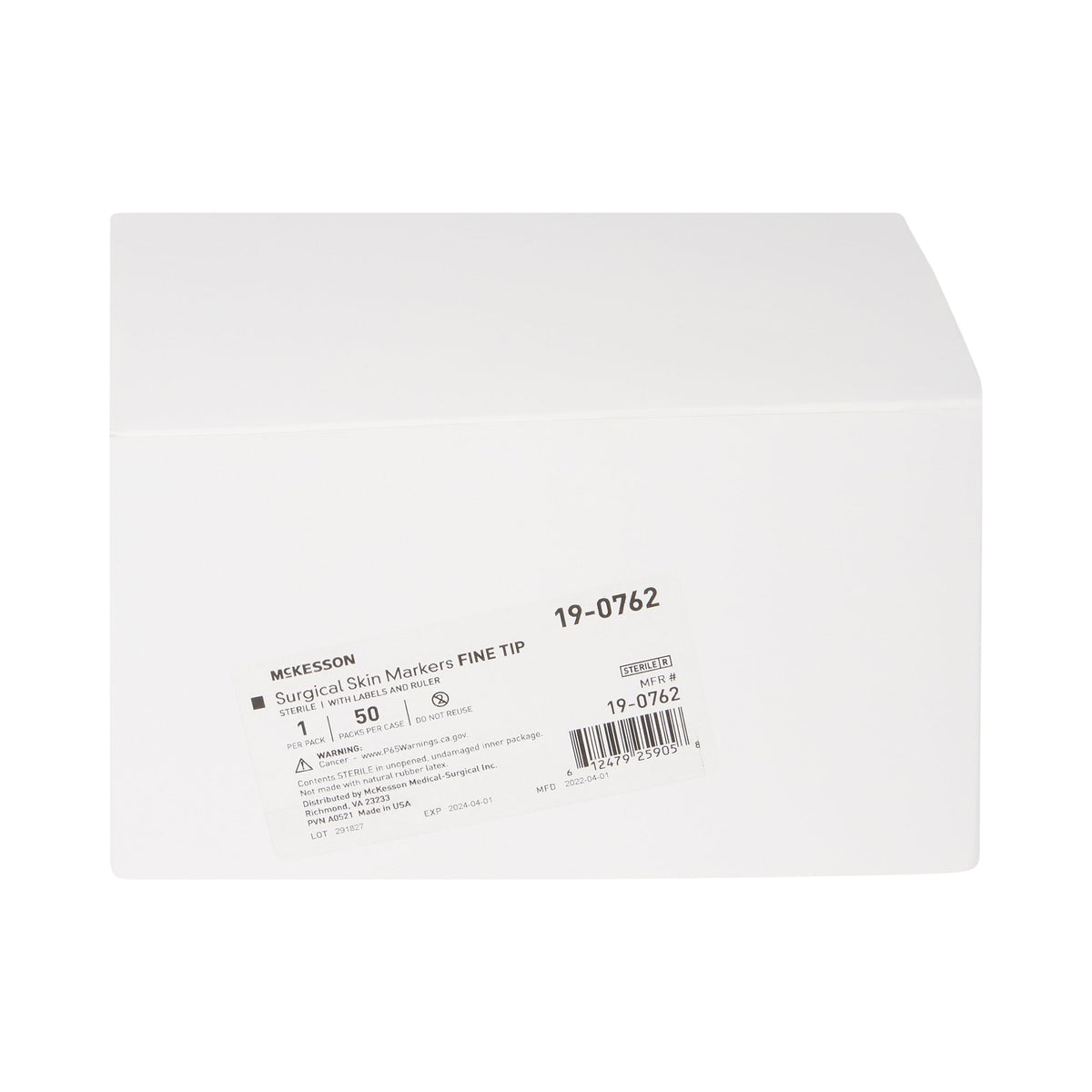 Skin Marker with Ruler and Labels McKesson Gentian Violet Ink Sterile Full Size Fine Tip - Instruments>Skin Markers - McKe...