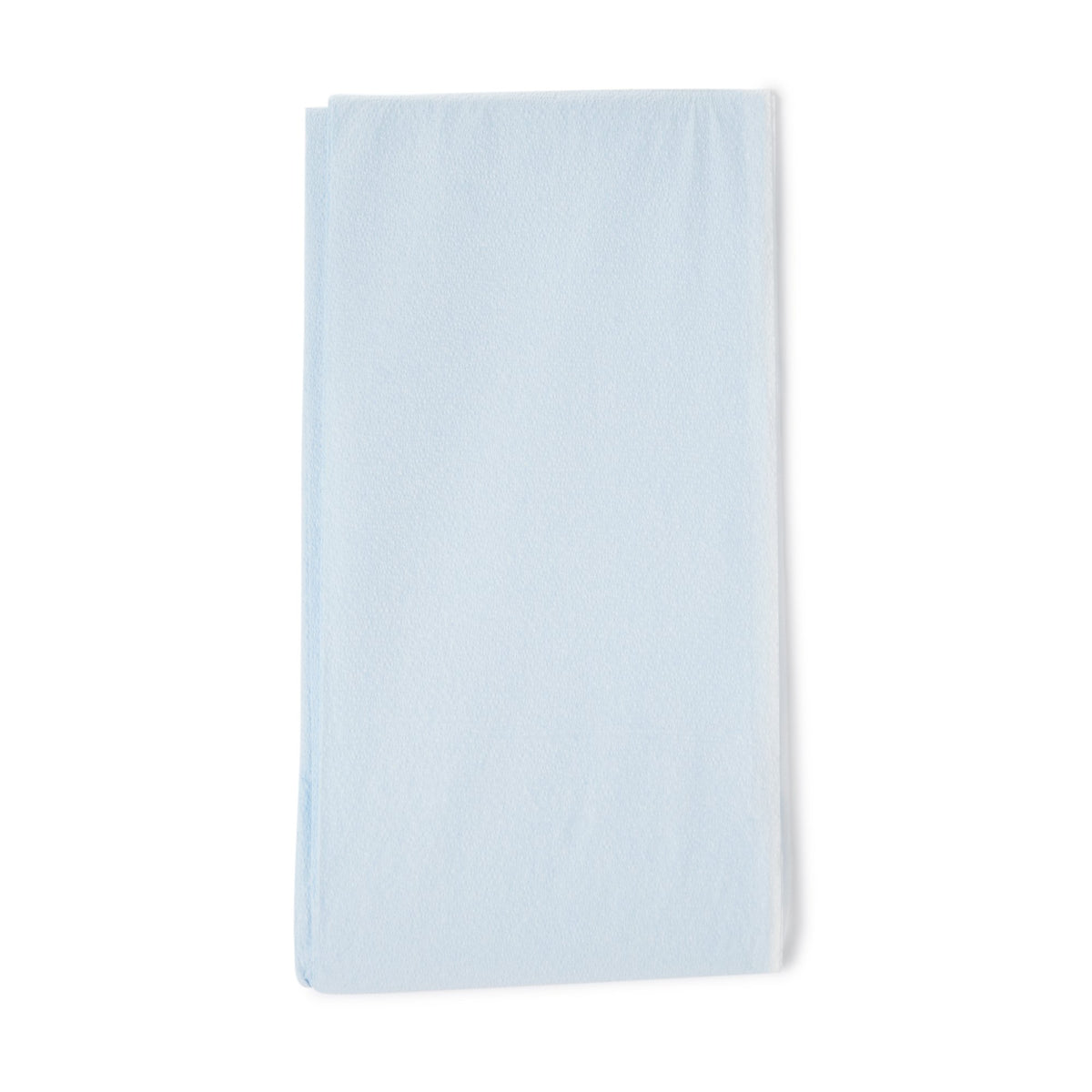 Graham Medical Blue / White Flat Stretcher Sheet, 40 x 90 Inch-General Purpose Drape Exam Drape 40 X 90 Inch NonSterile