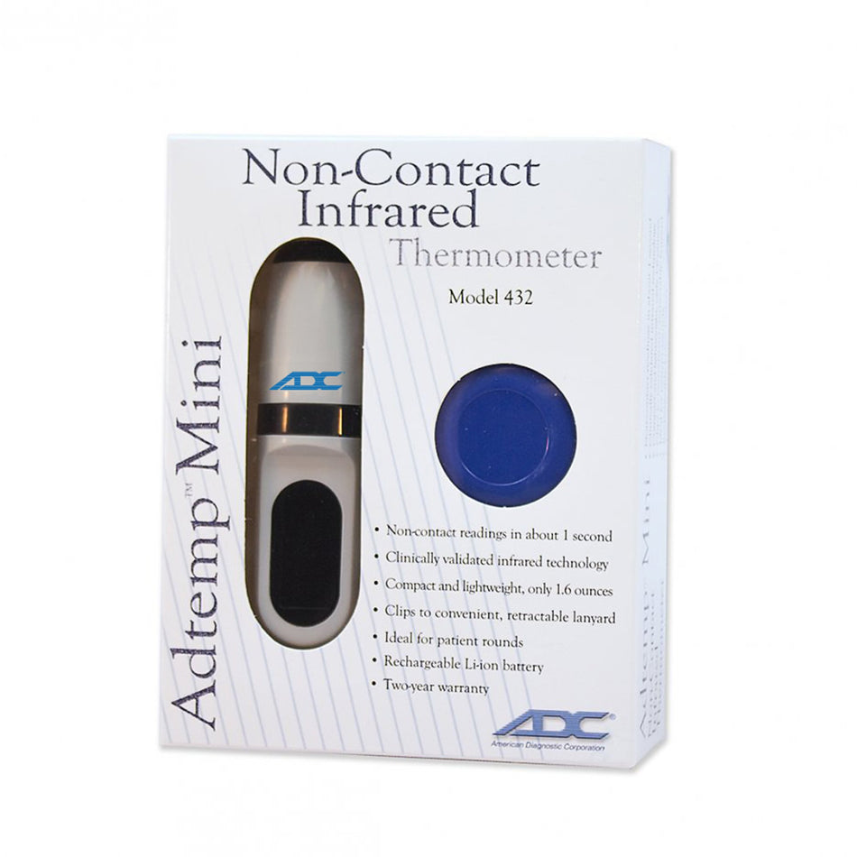 AdTemp Mini Non-Contact Thermometer-Non-Contact Skin Surface Thermometer Adtemp Infrared Skin Probe Handheld