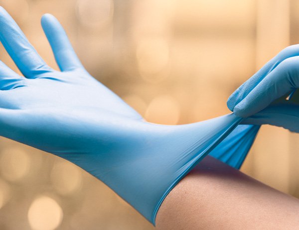 Protexis Blue with Neu-Thera Polyisoprene Surgical Glove, Size 8.5, Blue-Surgical Glove ESTEEM Blue with Neu-Thera Size 8.5 Sterile Polyisoprene Standard Cuff Length Smooth Blue Not Chemo Approved