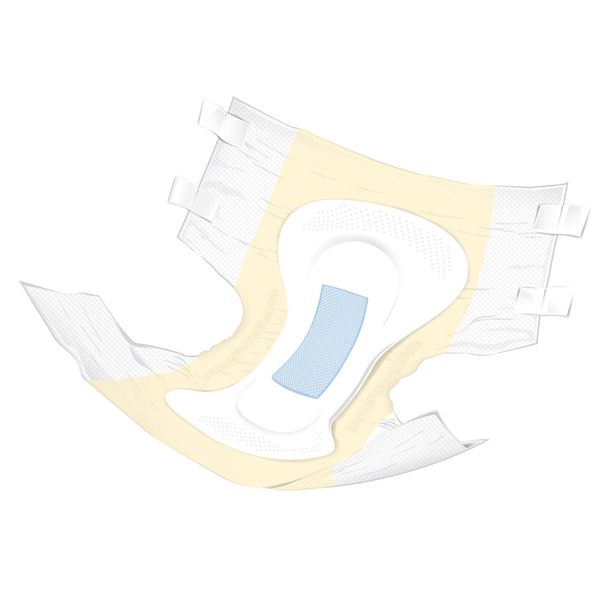McKesson Classic Light Absorbency Incontinence Brief, Extra Large-Unisex Adult Incontinence Brief McKesson Classic X-Large Disposable Light Absorbency