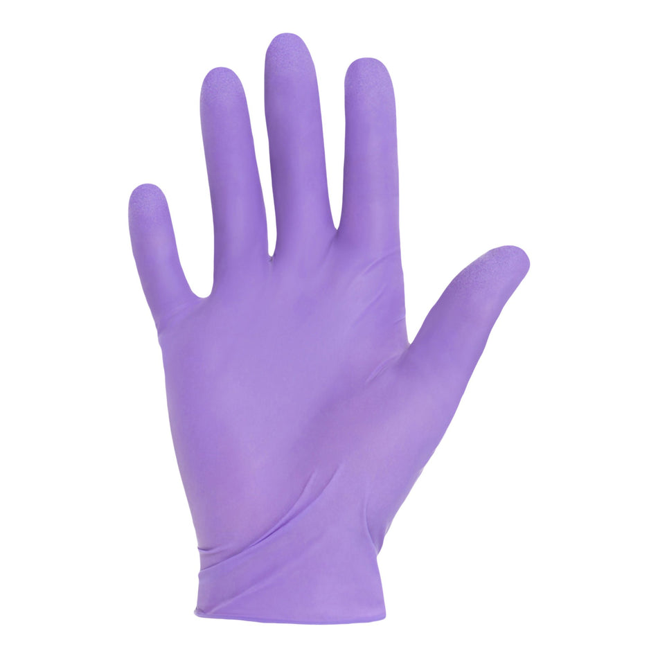 Purple Nitrile-Xtra Extended Cuff Length Exam Glove, Large-Exam Glove Purple Nitrile-Xtra Large Sterile Pair Nitrile Extended Cuff Length Textured Fingertips Purple Chemo Tested