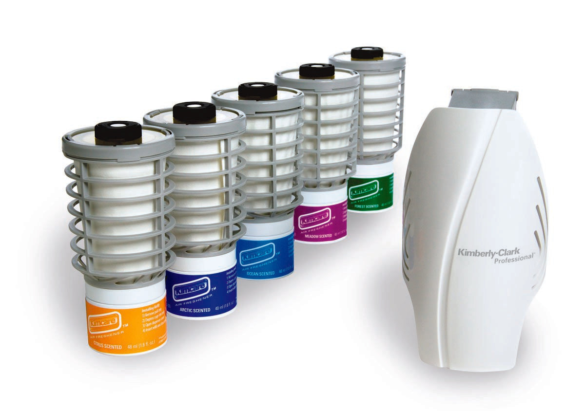 Kimcare Air Freshener Refill-"Air Freshener Refill Kimcare 2.3 X 4.4 X 2.3 Inch, 48 ml, Clear, Continuous, Ocean Fragrance"
