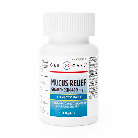 Geri-Care® Guaifenesin Mucus Relief Expectorant - Pharmaceuticals>Over the Counter>Cough and Cold Relief - Geri-Care