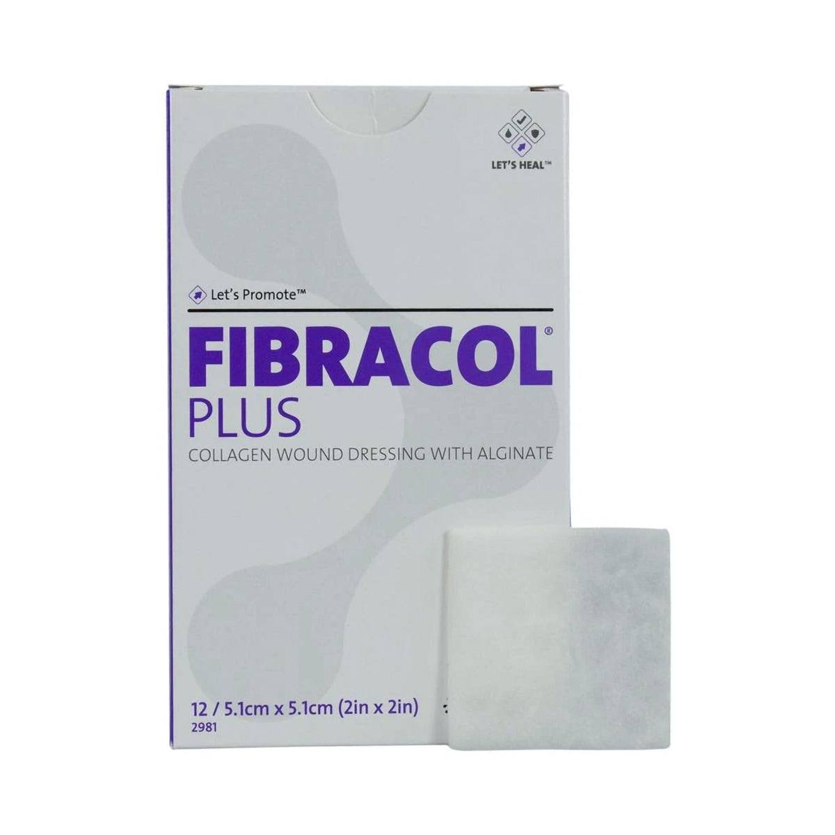 Systagenix Fibracol™ Plus Collagen/Alginate Dressing, 2 x 2 Inch - Wound Care>Advanced Wound Care>Collagen Dressings - Sol...