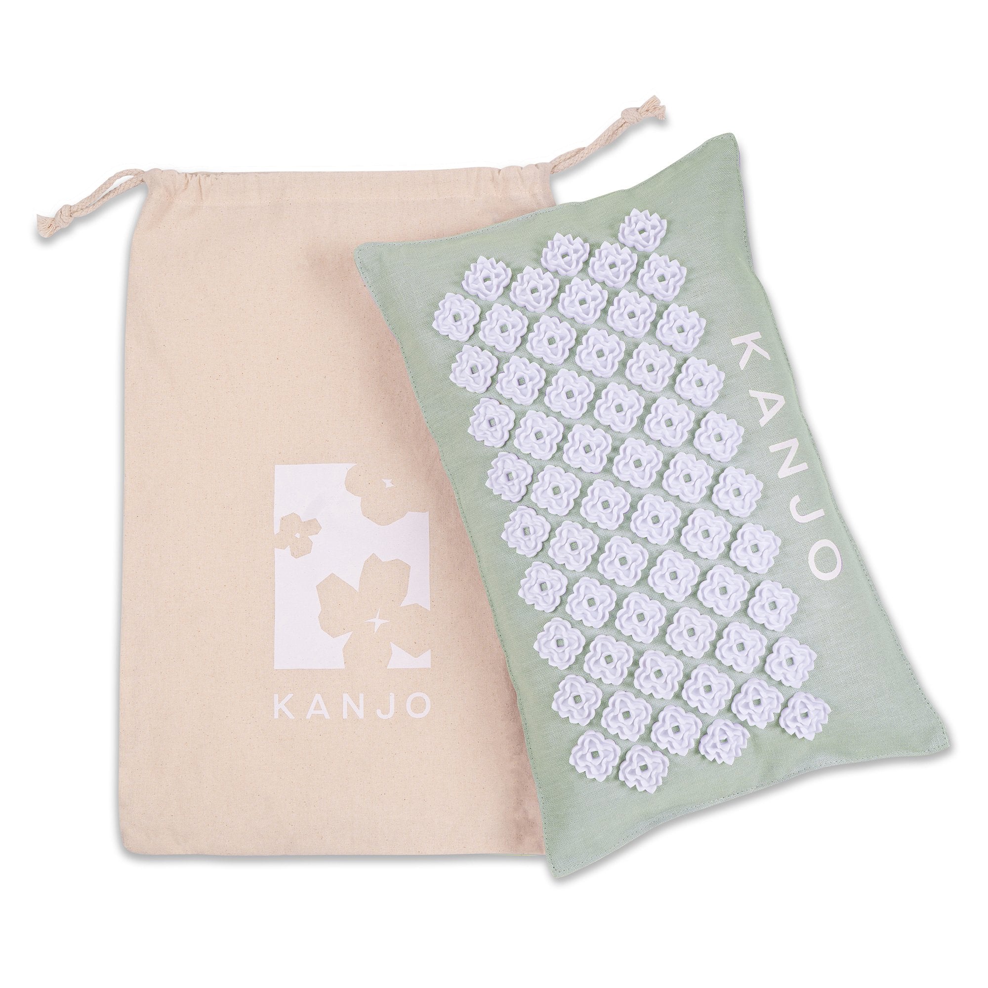 Kanjo Aroma Mint Acupressure Pillow-Aroma Acupressure Pillow Kanjo 4 X 9 X 14 Inch