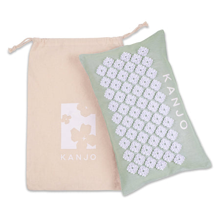 Kanjo Aroma Mint Acupressure Pillow-Aroma Acupressure Pillow Kanjo 4 X 9 X 14 Inch