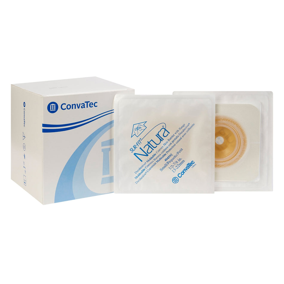 Sur-Fit Natura� Durahesive� Ostomy Barrier With �-7/8 Inch Stoma Opening-"Ostomy Barrier Sur-Fit Natura� Durahesive� Moldable, Extended Wear Acrylic Tape 45 mm Flange Sur-Fit Natura� System 1/2 to 7/8 Inch Opening"