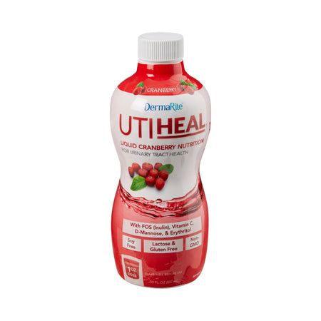 UTIHeal Liquid Cranberry Nutrition for Urinary Tract Health, 30-ounce bottle-Oral Supplement UTIHeal Cranberry Flavor Liquid 30 oz. Bottle
