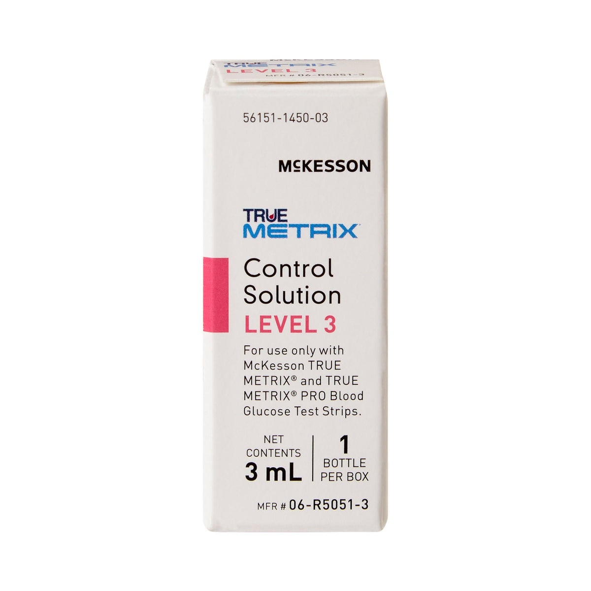 McKesson TRUE METRIX® Glucose Control Solution, 3 mL - Diagnostic Instruments and Supplies>Diabetes Monitoring>Glucose Met...