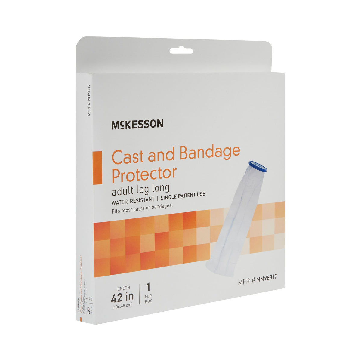 McKesson Leg Cast Cover, 42 Inch-Leg Cast Cover McKesson Long Vinyl 42 Inch