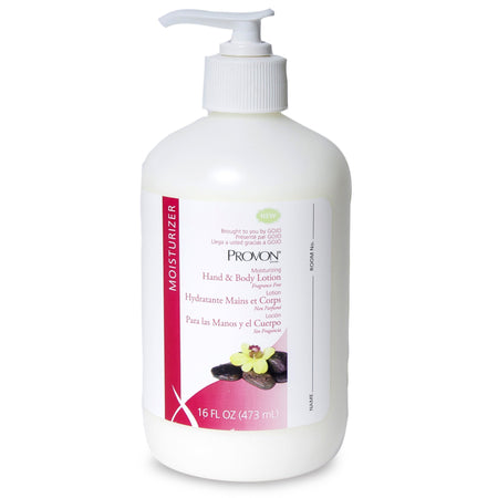 Provon® Moisturizing Hand & Body Lotion, 16-ounce pump bottle - Personal Hygiene>Skin Care>Moisturizers - GOJO