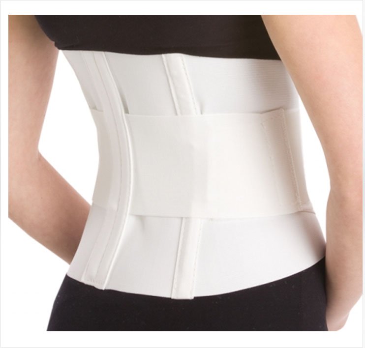 ProCare Lumbar Support, Medium-Back Support ProCare Medium Hook and Loop Closure 35 to 38 Inch Waist or Hip Circumferencee 10 Inch Height Adult