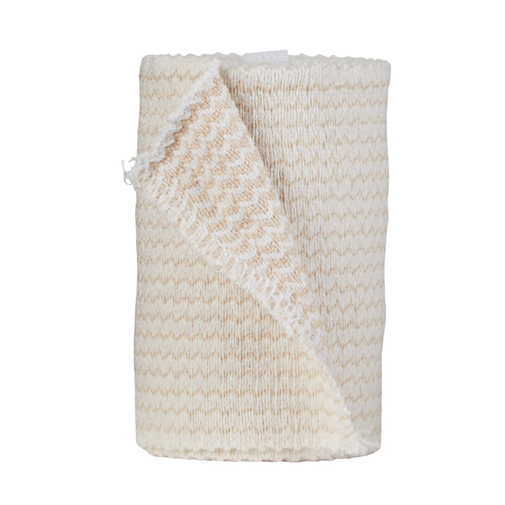 McKesson Hook and Loop Closure Elastic Bandage, 3 Inch x 5 Yard-Elastic Bandage McKesson 3 Inch X 5 Yard Single Hook and Loop Closure Tan NonSterile Standard Compression