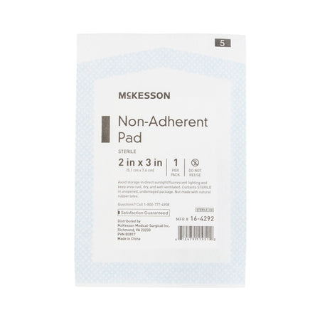 McKesson Nonadherent Dressing, 2 x 3 Inch - Wound Care>General Wound Care>General Purpose Dressings>Gauze Dressings - McKe...