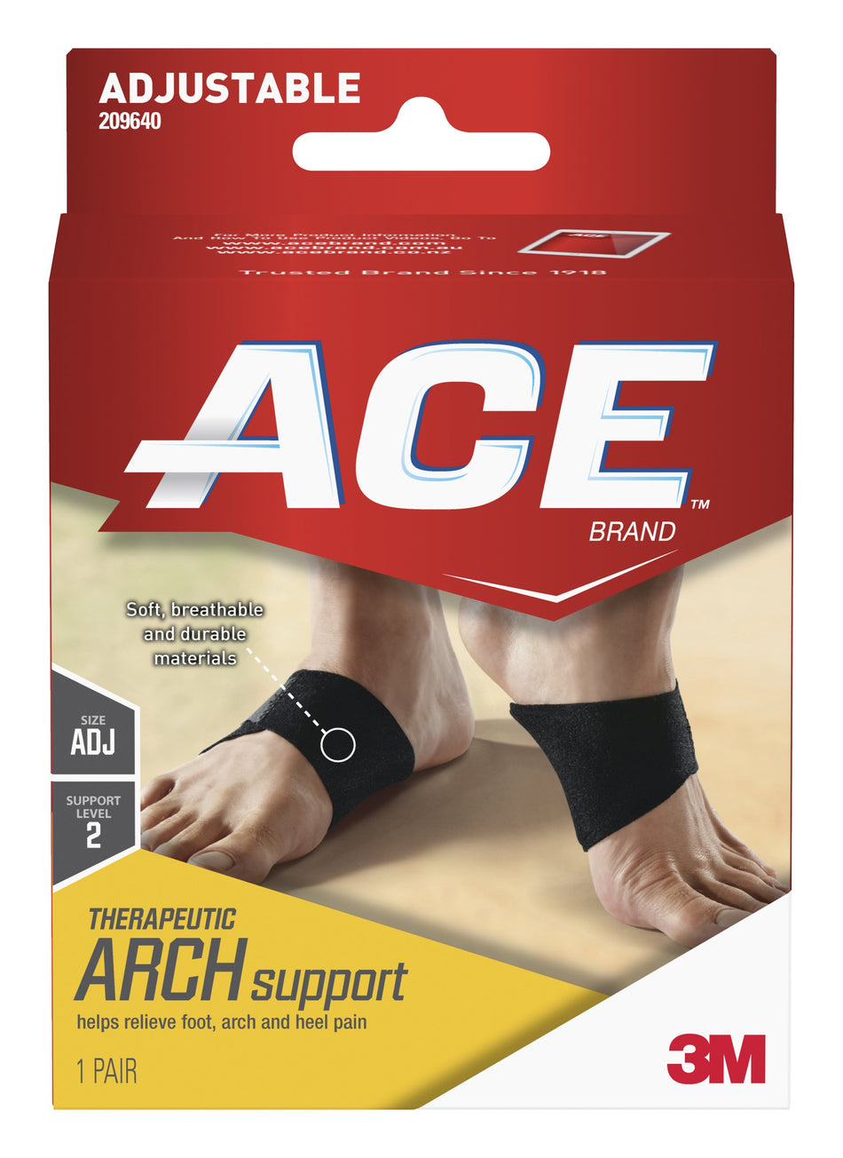3M Ace Therapeutic Arch Support-Arch Support 3M Ace Therapeutic Black