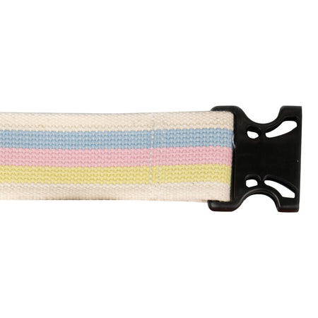 McKesson Pastel Stripe Gait Belt, 60 Inch - Ambulatory Equipment>Transfer Equipment>Transfer Belts - McKesson Brand