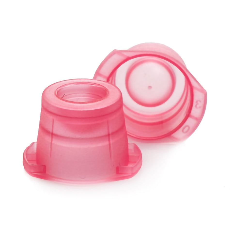 McKesson Red Tube Closure, 12, 13 and 16 mm-"McKesson Tube Closure Polyethylene Snap Cap Red 12 mm / 13 mm / 16 mm (Universal) Fits Most 12mm, 13mm and 16mm Evacuated Glass Blood Collection Tubes and Plastic Test Tubes NonSterile"