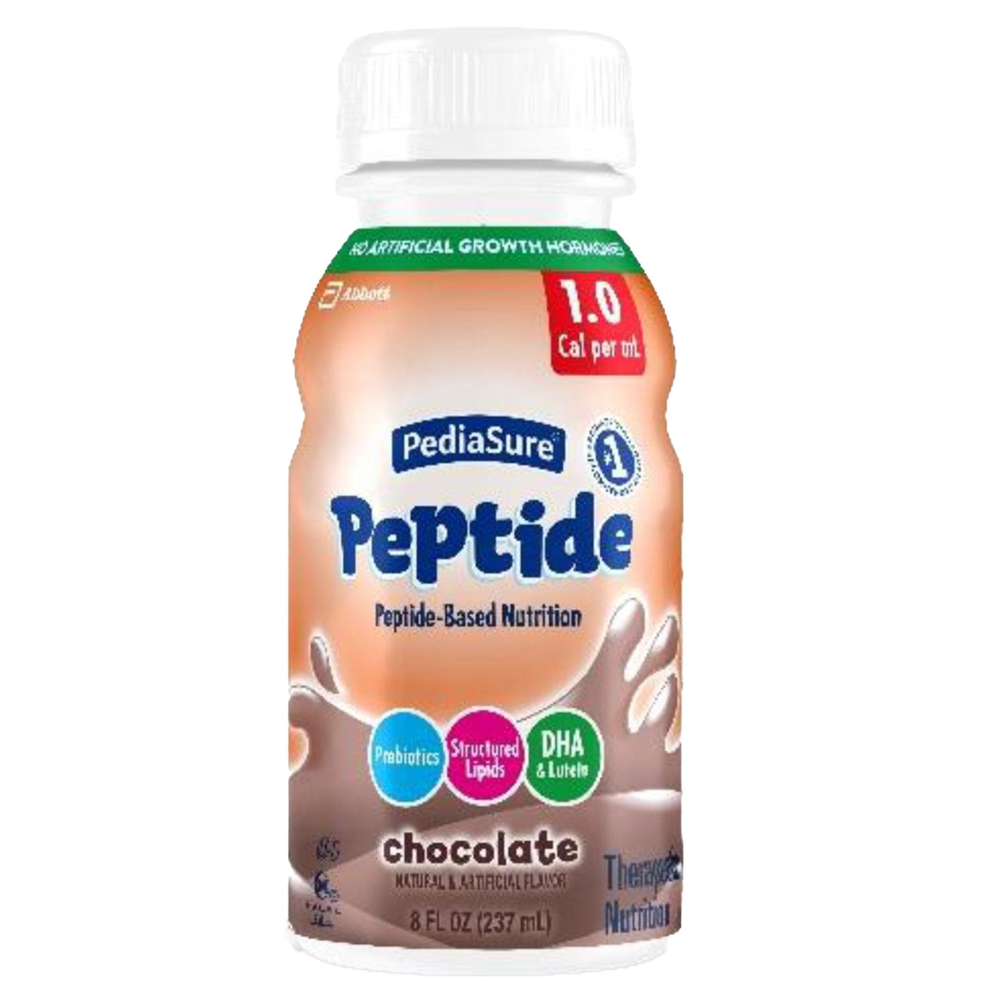 PediaSure® Peptide 1.0 Cal, 8-ounce bottle - Nutritionals and Feeding Supplies>Nutritionals>Infant & Pediatric Formulas -...