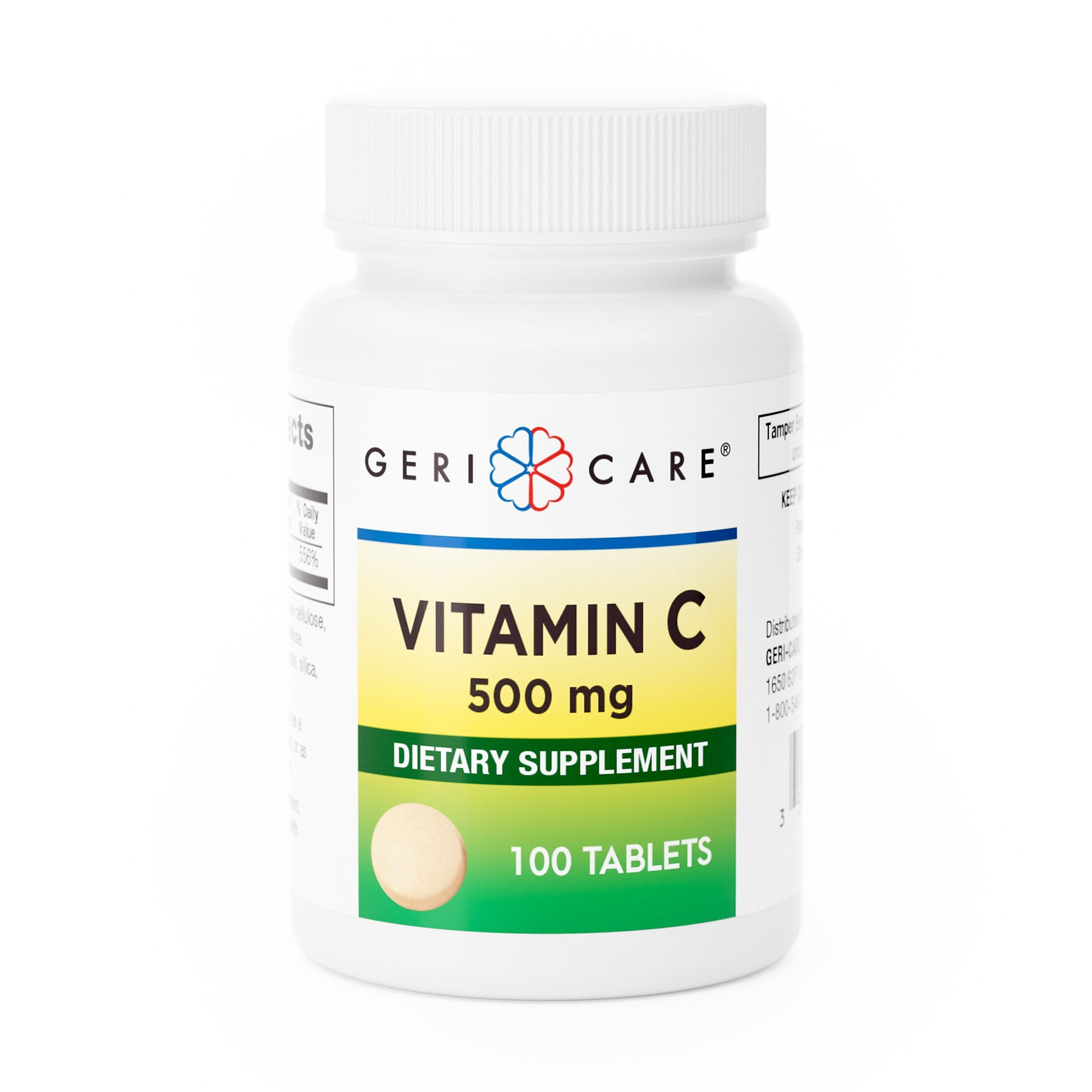 Geri-Care Ascorbic Acid Vitamin C Supplement - Pharmaceuticals>Over the Counter>Nonprescription Vitamins and Minerals - Ge...