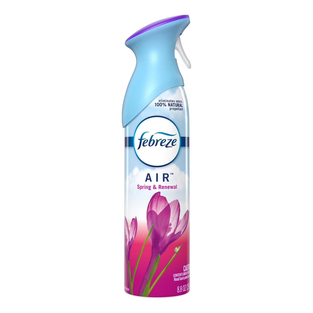 Febreze AIR Mist Air Freshener, Spring and Renewal-Air Freshener Febreze AIR Liquid 8.8 oz. Can Spring and Renewal Scent