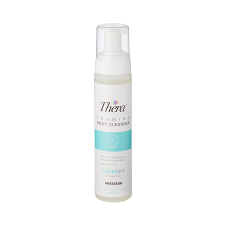 McKesson Thera Foaming Body Cleanser, 9-ounce pump bottle-Rinse-Free Shampoo and Body Wash Thera Foaming 9 oz. Pump Bottle Scented