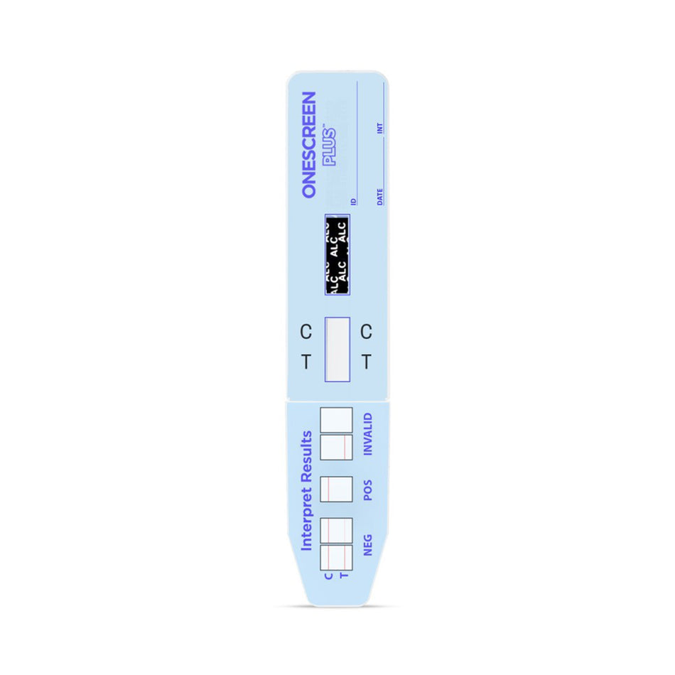 Onescreen Alcohol Drugs of Abuse Test Kit-Drugs of Abuse Test Kit Onescreen Alcohol 25 Tests For Forensic Use Only