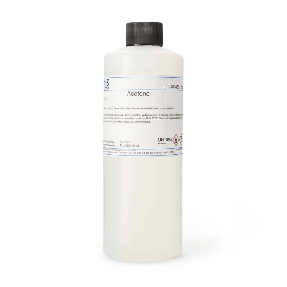 EDM 3 Acetone Chemistry Reagent, 16-ounce Bottle-Chemistry Reagent Acetone ACS Grade 100% 16 oz.