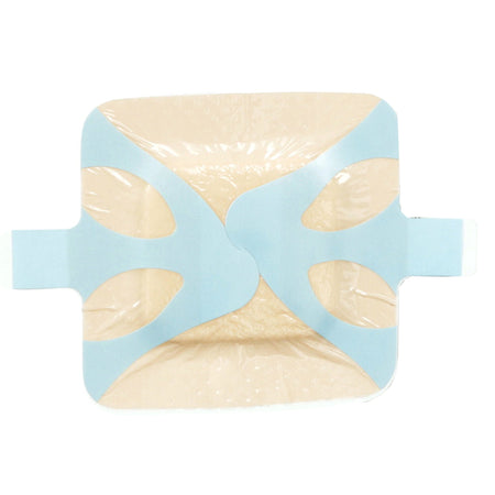 3M Tegaderm Silicone Foam Dressing, 2 x 2 Inch-Foam Dressing 3M Tegaderm 2 X 2 Inch With Border Film Backing Silicone Adhesive Square Sterile
