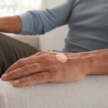 McKesson Oval Tan Adhesive Bandage, 1 x 1-1/4 Inch - Wound Care>General Wound Care>Adhesive Bandages - McKesson Brand